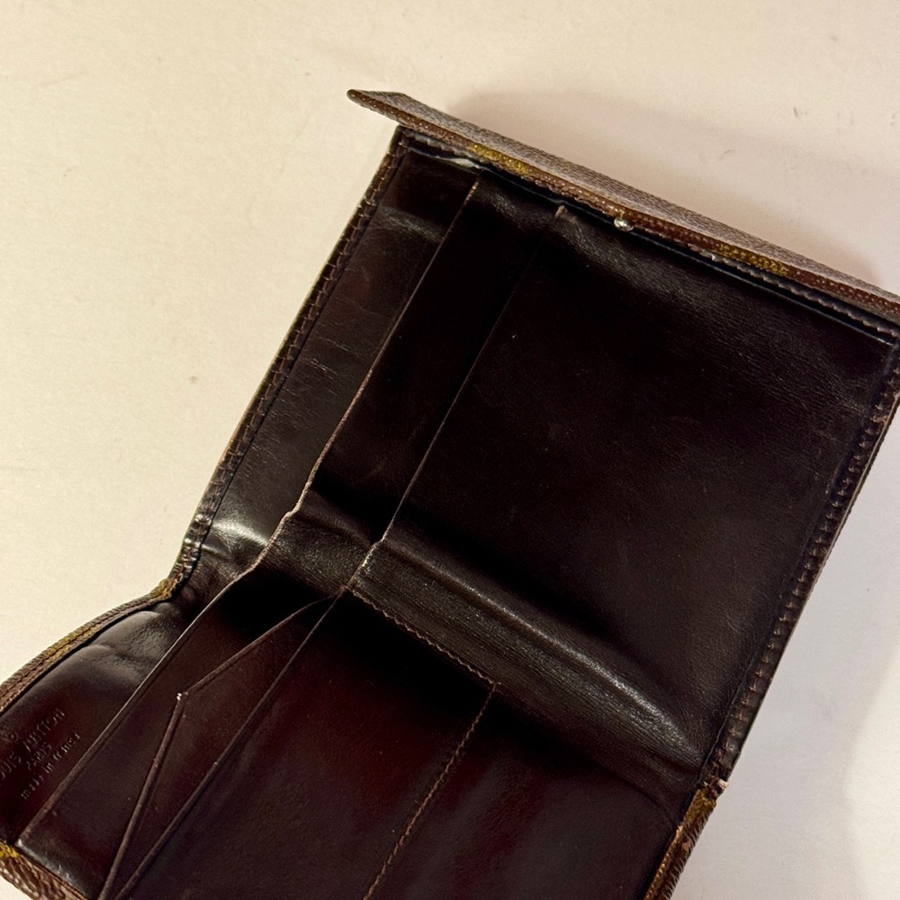 Louis Vuitton Elise Brown Monogram bifold Wallet - Picture 6 of 12